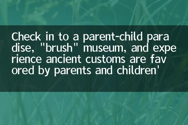 Consulte a un paraíso para padres e hijos, un museo 