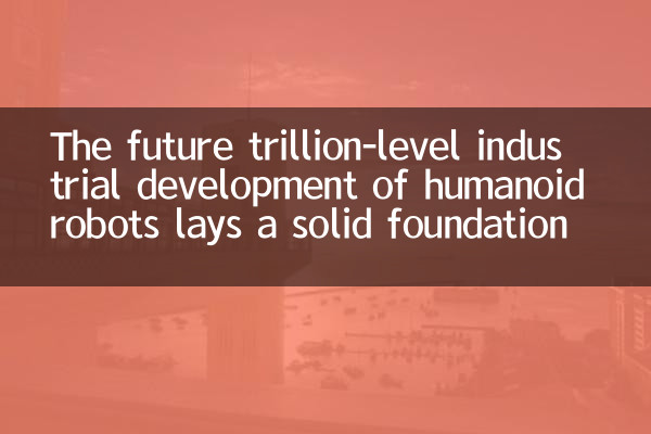 El desarrollo industrial futuro de los robots humanoides sienta una base sólida