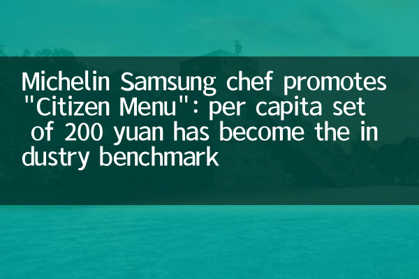 Michelin Samsung Chef promueve el 